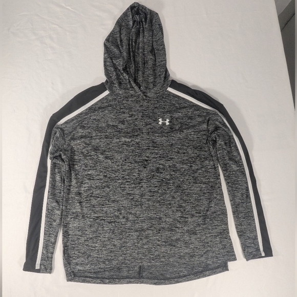 Under Armour Loose Heat Gear Tech Twist Graphic Women's Training Hoodie Size SM - Picture 1 of 9